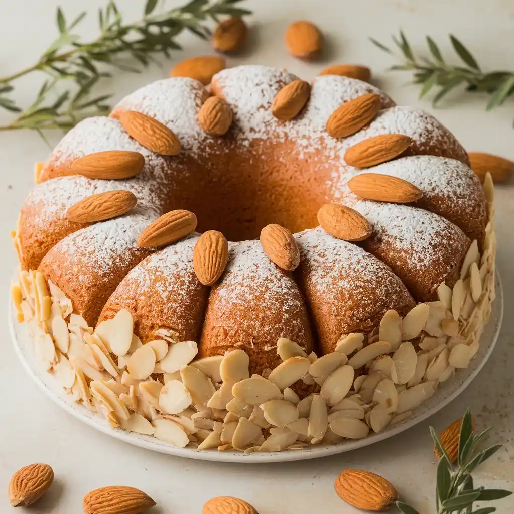 Bizcocho de almendra de la abuela