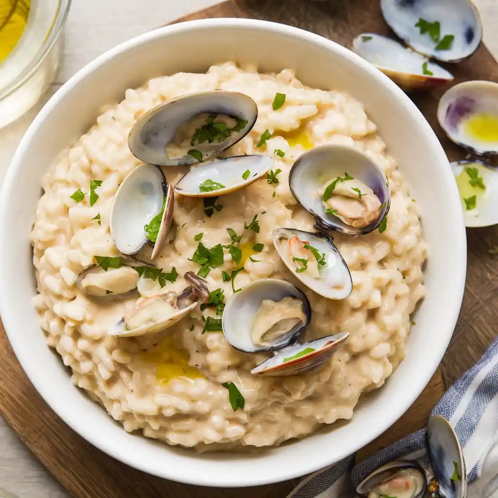 Falso risotto con almejas