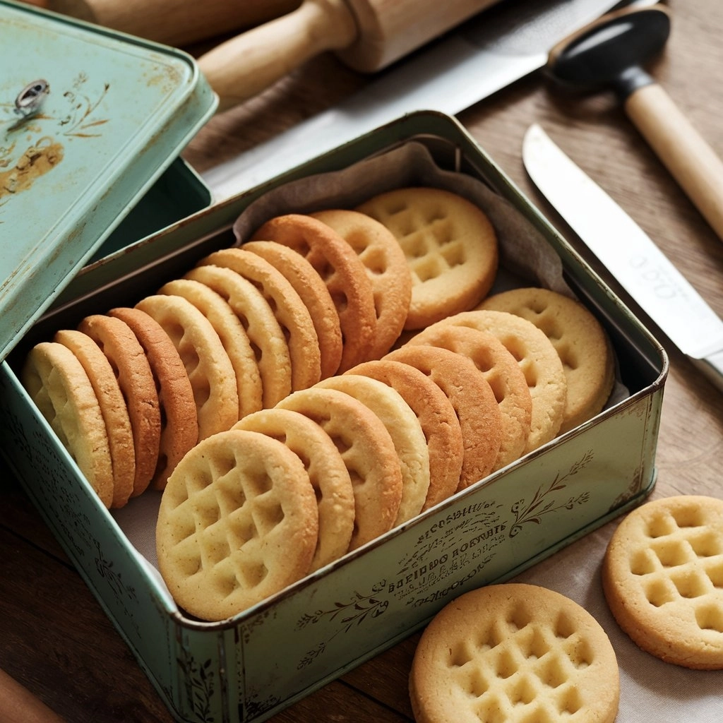 Galletas de mantequilla caseras de la abuela
