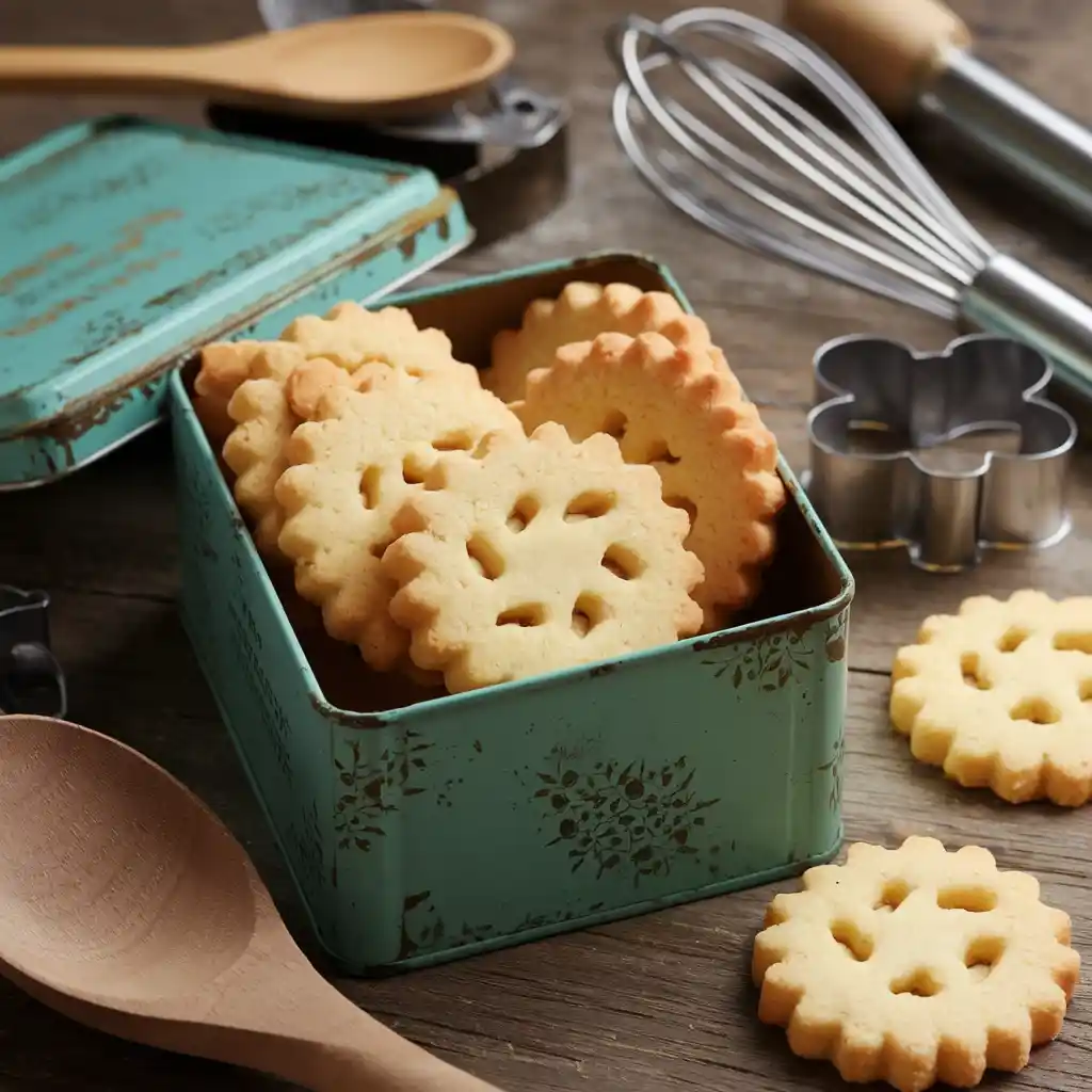 Galletas de mantequilla caseras de la abuela