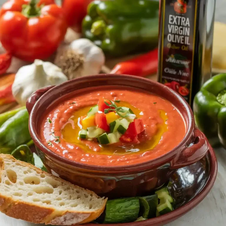 Gazpacho andaluz receta de la abuela
