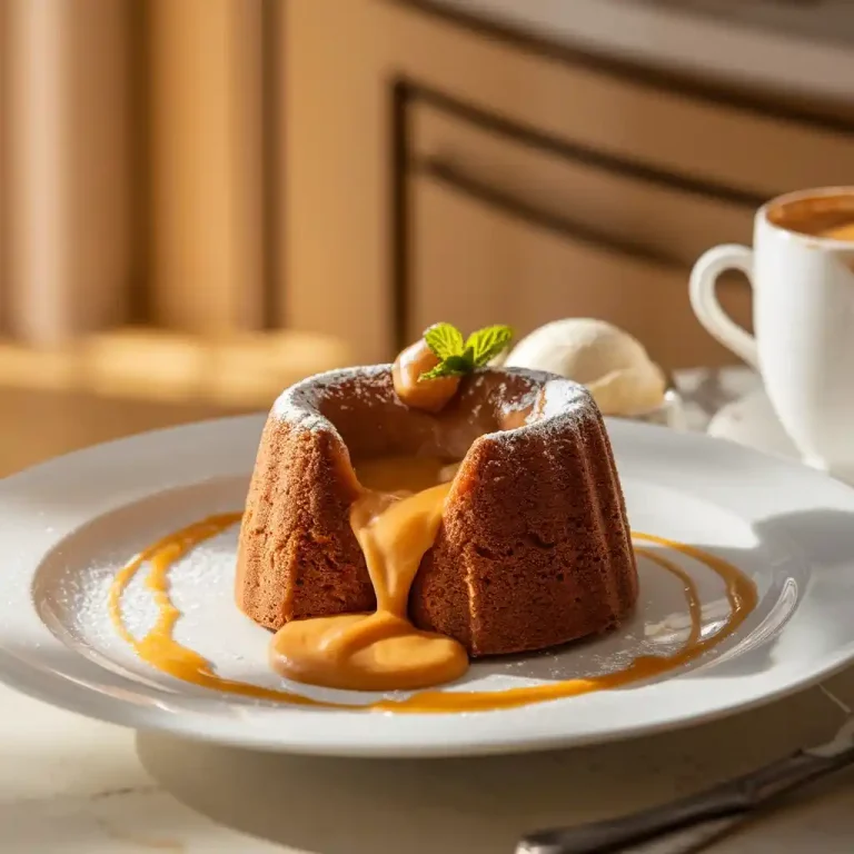 Coulant de dulce de leche