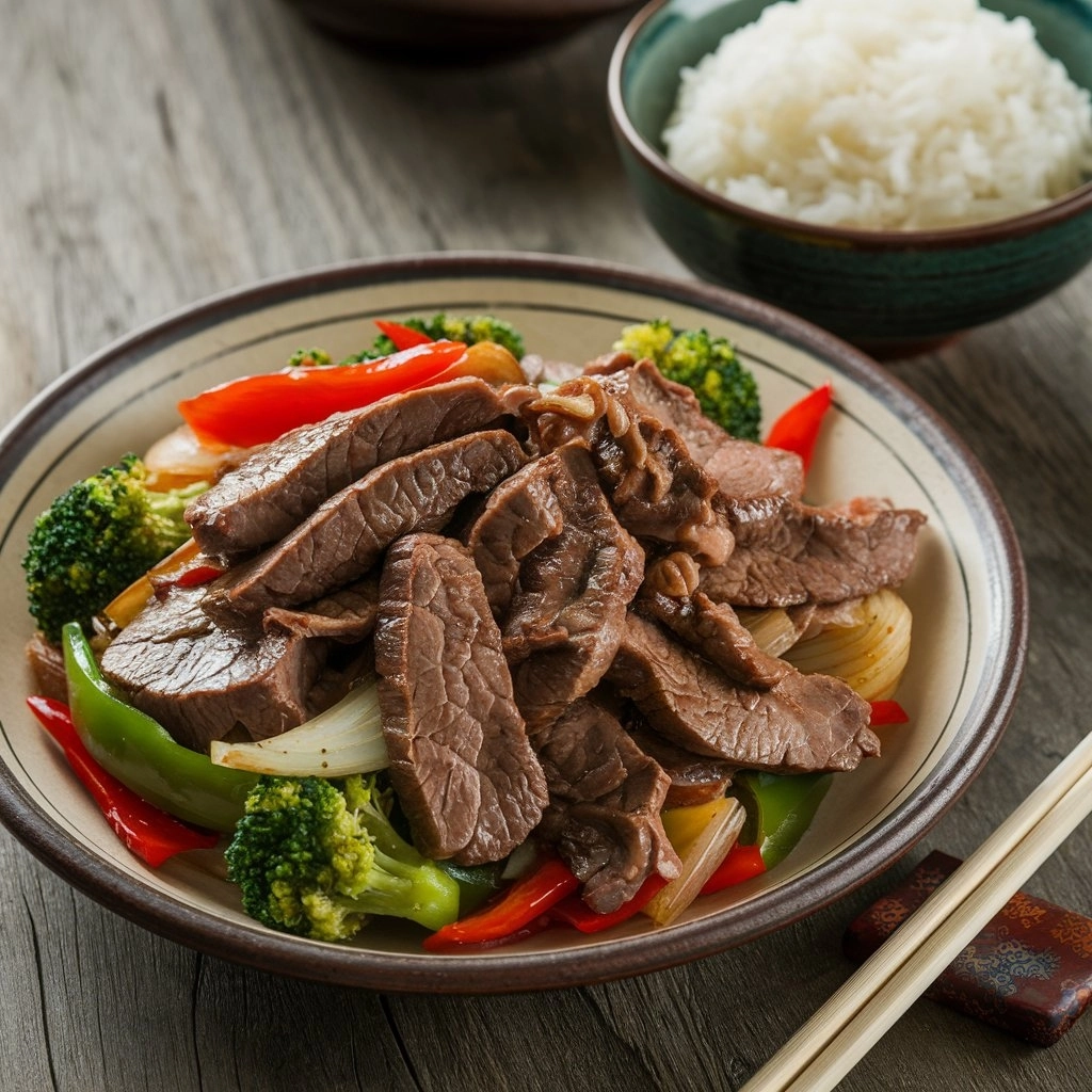 Ternera estilo chino