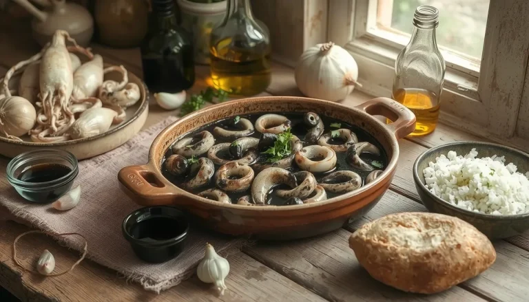 Recette de calamars à l&rsquo;encre : ingrédients, préparation et astuces