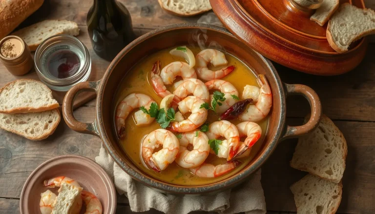 Gambas à l&rsquo;ail : la recette facile et rapide en 10 minutes