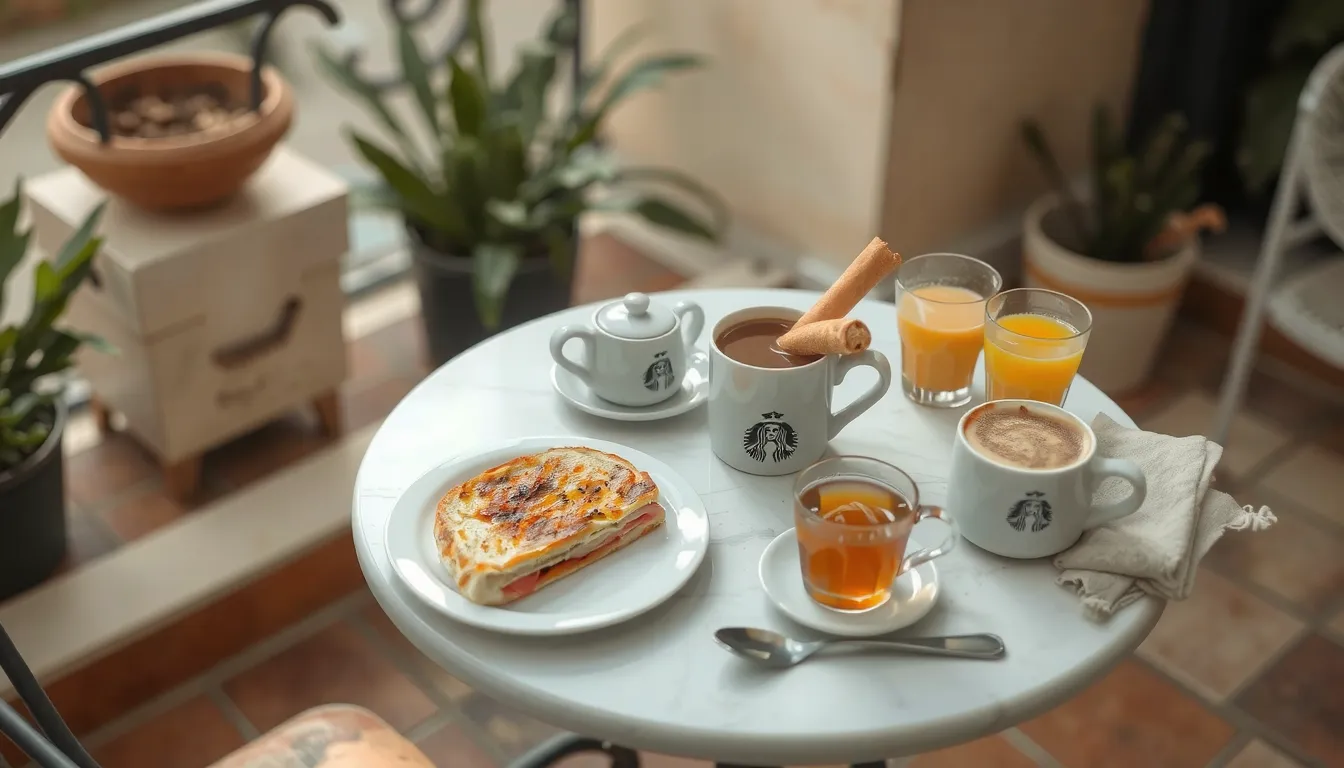petit déjeuner en espagne