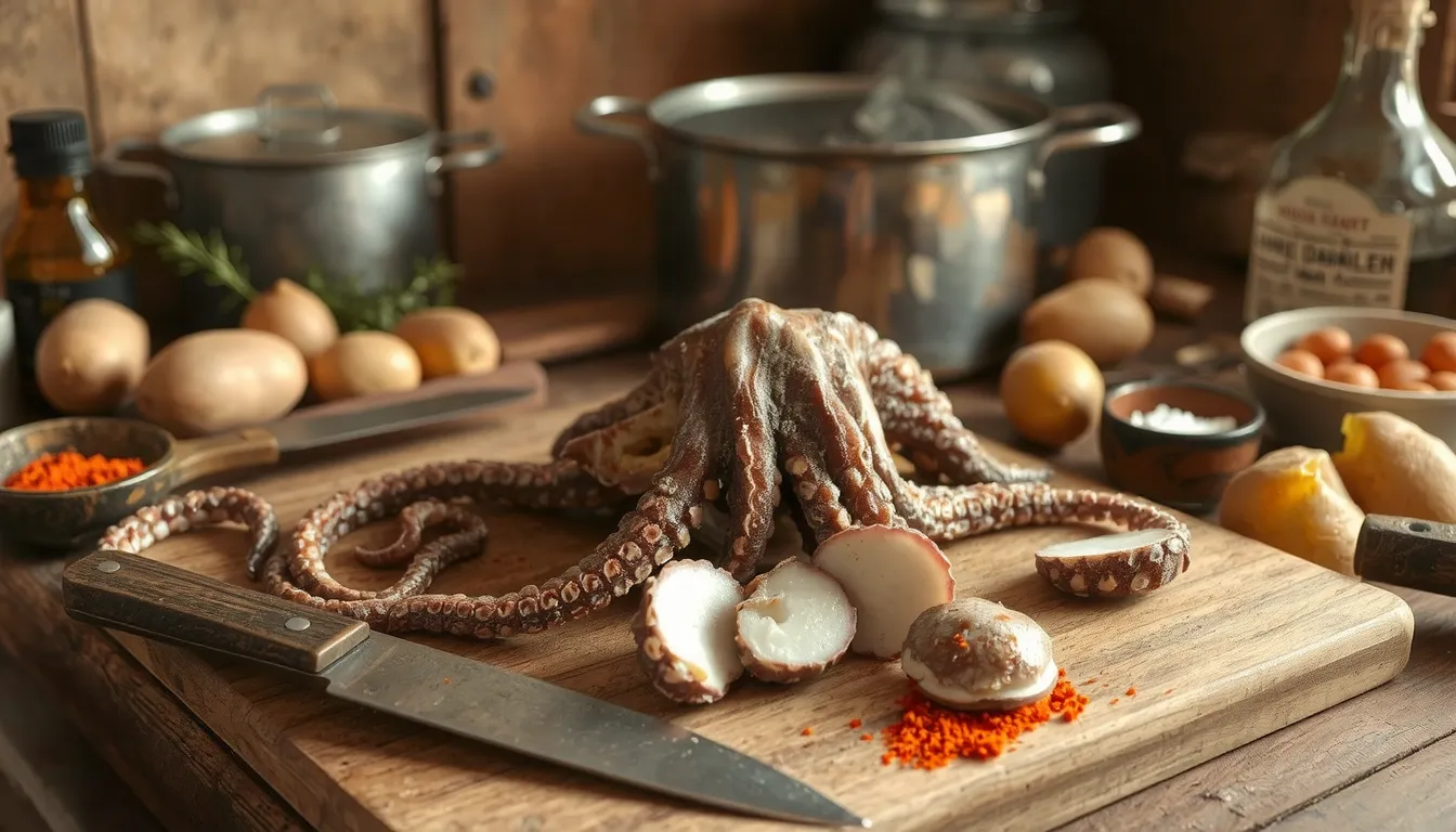 recette de poulpe à lespagnole