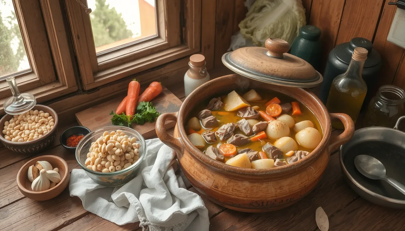 recette du cocido espagnol