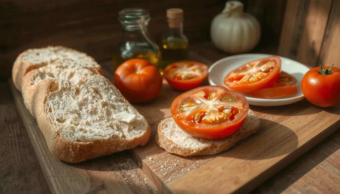 recette pan con tomate