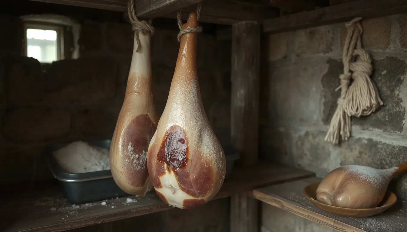 comment faire secher un jambon