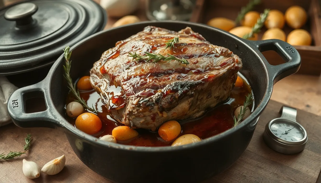filet mignon cocotte fonte