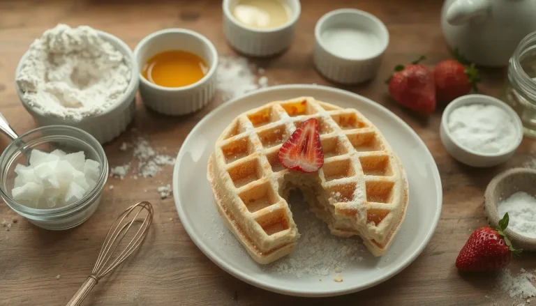 Recette des gaufres molles : moelleuses à l&rsquo;intérieur, prêtes en 15 minutes