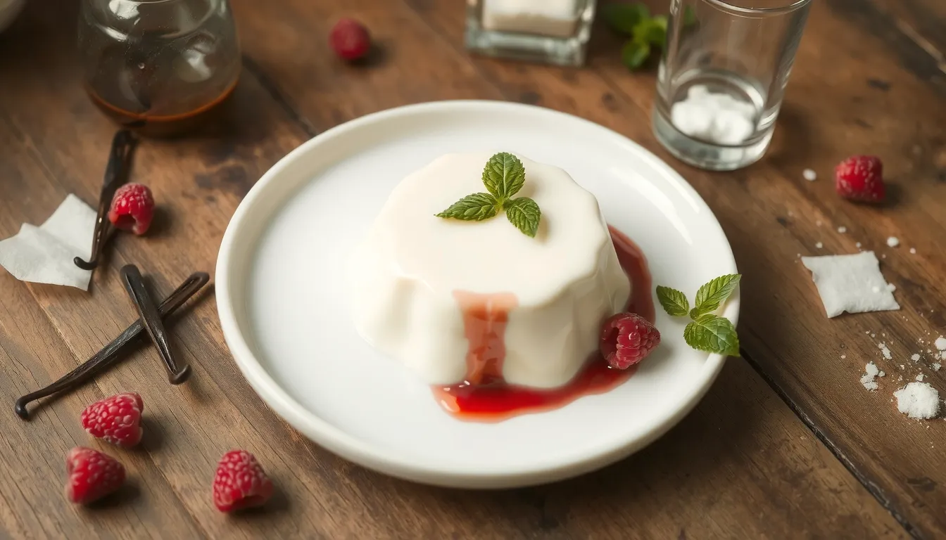 panna cotta recette traditionnelle