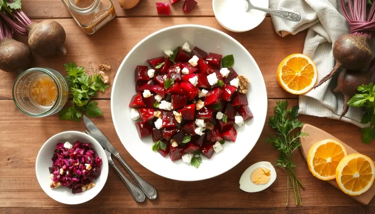 Salade de betteraves rouges : la recette facile, fraîche et prête en 15 minutes
